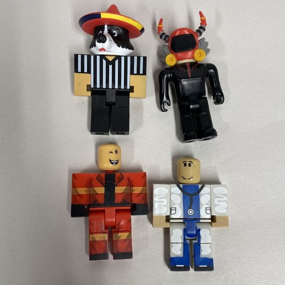 Roblox Figurines Lot Of 21 Full Action Figures W/ Extras Heads Hair No Codes Toy - Picture 6 of 6